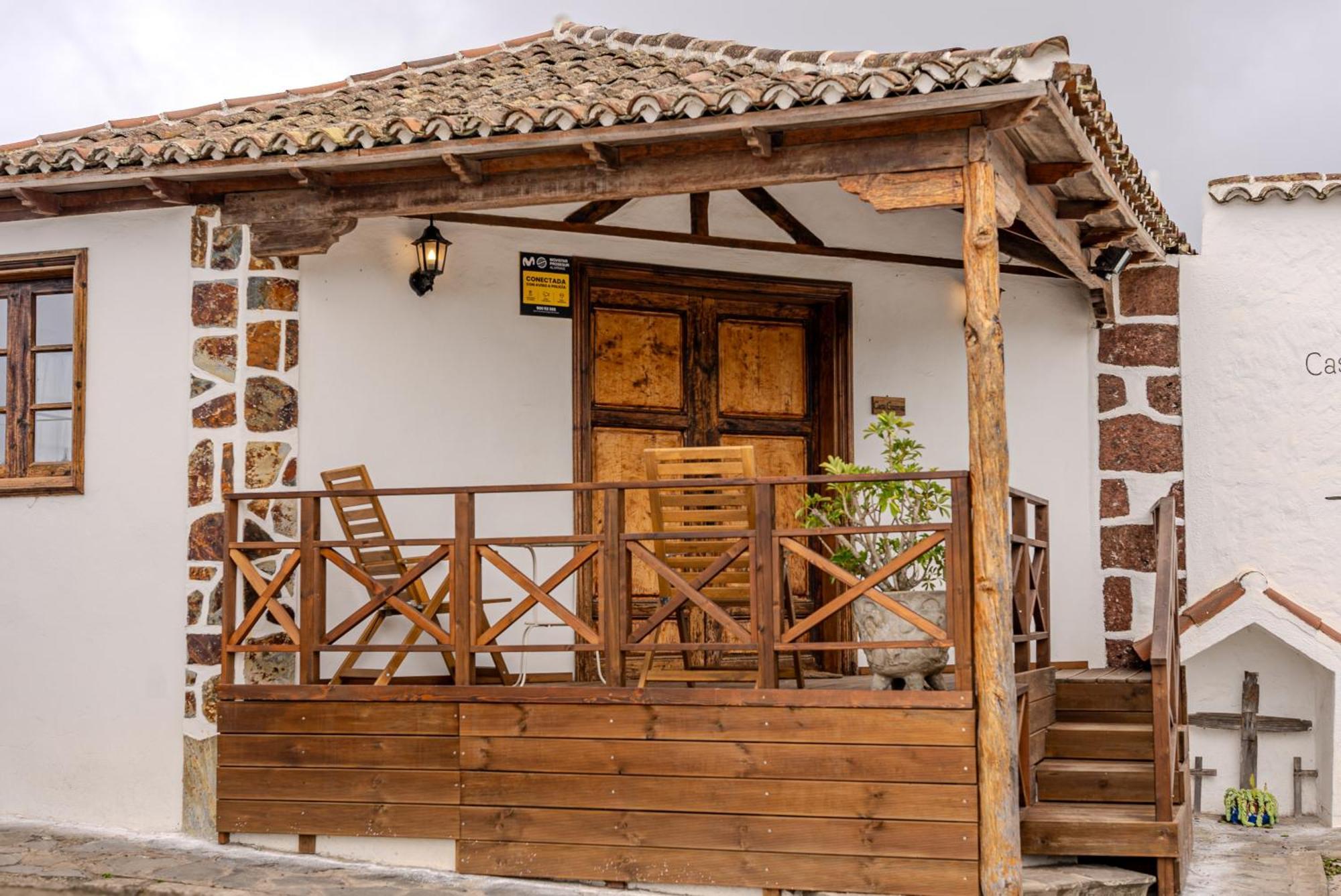 La Paredita Casa Guimar El Tanque Esterno foto
